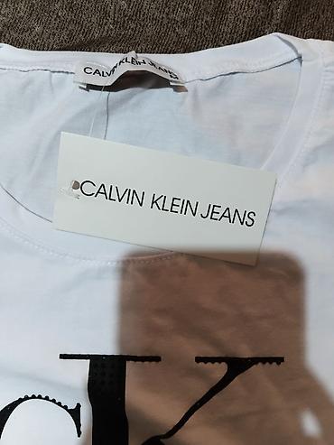 Calvin Klein Jeans ženska majica kratkih rukava - Model: klasična — 4