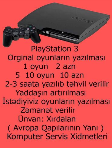 PlayStation 3 orginal oyunlarin butun modellere yazilmasi 200den cox
