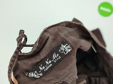 pull and bear ogrodniczki: Spodnie materiałowe damskie, rozmiar L — 4
