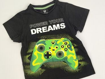 elegancka koszulka: T-shirt, 5-6 years, 110-116 cm, condition - Perfect