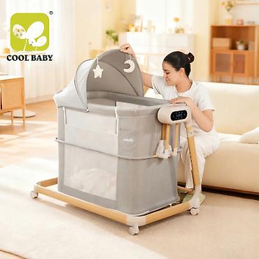 Uşaq dünyası: 🍼✨ **CB112 COOL BABY – 5-in-1 AVTOMATİK TƏRPƏDİCİ BEŞİK** ✨🍼 — 2