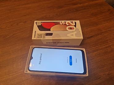 Техника и электроника: Samsung Galaxy A02 S, 32 ГБ, цвет - Белый, С документами — 2