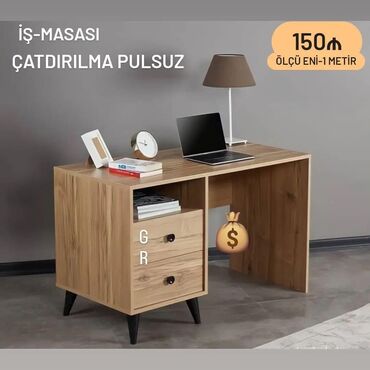 деревянный кухонный стол: Yazı masası