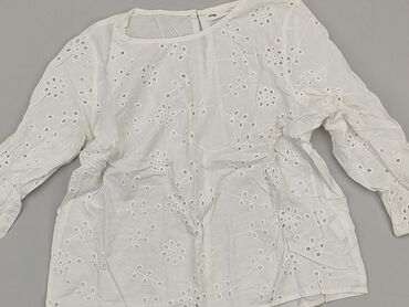 bluzka z krótkim rękawem biała: Bluzka Damska, SinSay, L, stan - Dobry