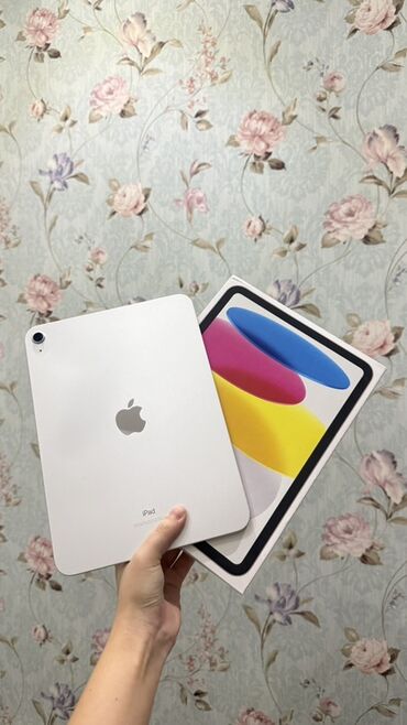 купить айпад 2 поколения: Планшет, Apple, эс тутум 64 ГБ, 10" - 11", Wi-Fi, Классикалык түсү - Күмүш