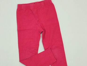 sukienka letnia rozowa: Leggings for kids, 5-6 years, 110/116, condition - Very good