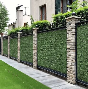 Süni güllər: 🌺 1+3 model süni gül qazonu – Estetik və uzunömürlü tərtibat! 🏡 — 15