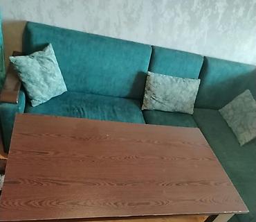 balkon ucun stol stullar: İşlənmiş, Künc divan, Qonaq otağı üçün, Açılmayan — 1