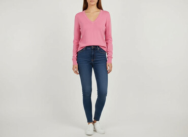 sweter akryl: Women`s sweater, size M