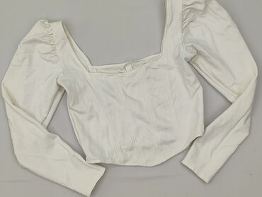 koszulka z odkrytym brzuchem: H&M, Women's blouse, size S (EU 36)
