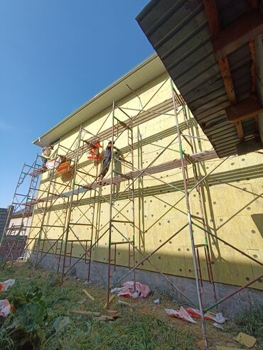 Фасадные работы: Фасадный декор | Жидкий травертин | Пенопласт Больше 6 лет опыта — 25