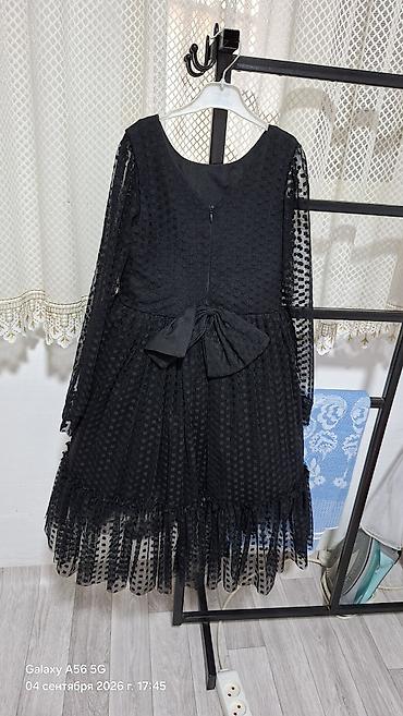 Платья: Турецкое Детское нарядное платье Zeya Moda Kids - Цвет: черный - — 1
