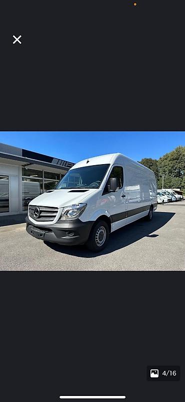 sprinter 2 2: Mercedes-Benz Спринтер: 2016 г., 2.2 л, Механика, Дизель, Фургон — 1
