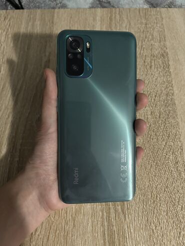 Скупка золота и ювелирных изделий: 6 500 KGS Redmi, Redmi Note 10, Б/у, 4/64 ГБ, цвет - Березовый, 2 SIM