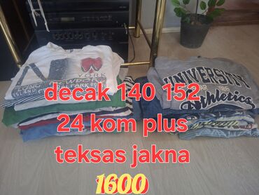 Paketi dečije odeće: Paket: Farmerke, Helanke, Košulje, Unisex — 6