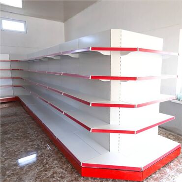 Стеллажи: Металлический стеллаж сборный, торговые стеллажи, железная мебель — 4