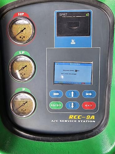 Другое автосервисное оборудование: Станция обслуживания автокондиционеров Tektino RCC-9A — 11