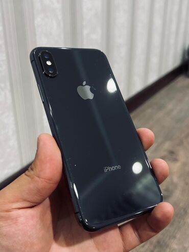 xbox series s цена: IPhone X, Колдонулган, 64 ГБ, Space Gray, Каптама, 100 %