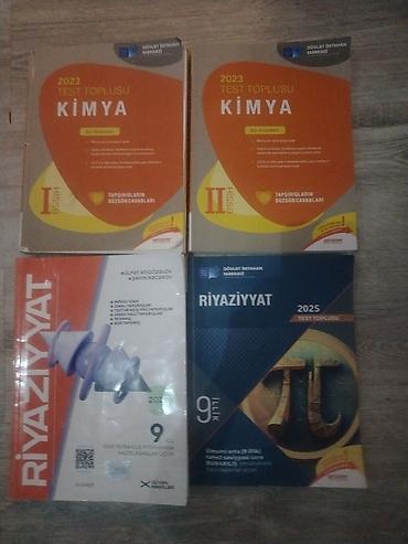 Книги и журналы: Kimya 2 hissə birlikdə 9 AZN Güvən 9 - 9 AZN DİM 9 - 5 AZN — 1