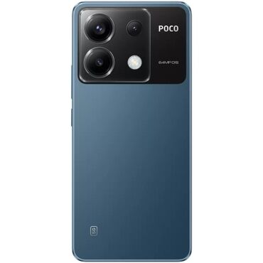 hdd 2 5: Poco X6, Колдонулган, 256 ГБ, түсү - Көк, 1 SIM, 2 SIM