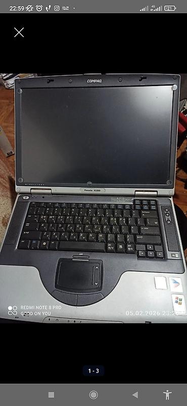 acer e1: Ноутбук Compaq Presario X1000 ноутбук рабочий - Экран: widescreen — 1