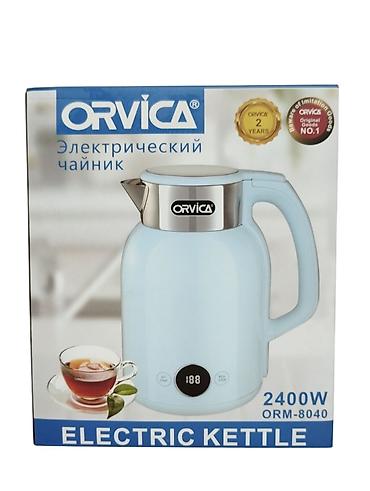 elektrikli caydan: Elektrik çaydan "Orvica 8040" Blue 2.0L 2400W Termopot . 🆕Bütün — 2