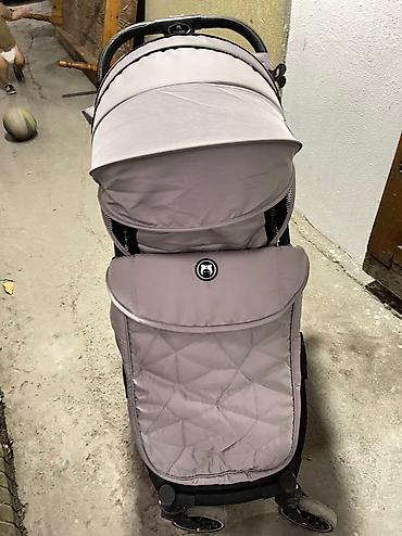 Коляски: Коляска, цвет - Серебристый, Б/у — 5