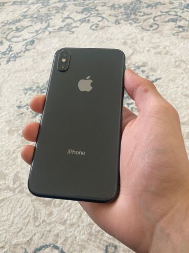 телефоны о стор: IPhone Xs, Б/у, 64 ГБ, Jet Black, Зарядное устройство, Чехол, 78 %