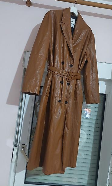 nike jakna type 1: ZARA ženski baloner – karamel smeđa - Model: dugi baloner sa — 8