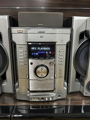 sony uslitel: Sony MC-G77D mini Hi-Fi sistem Komplekt: - Mərkəzi blok (DVD/MP3 — 2