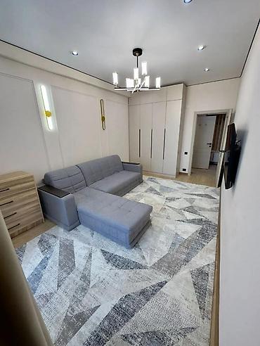 германская: 1 комната, 51 м², Асанбай мкр Элитка, 12 этаж, Евроремонт — 2