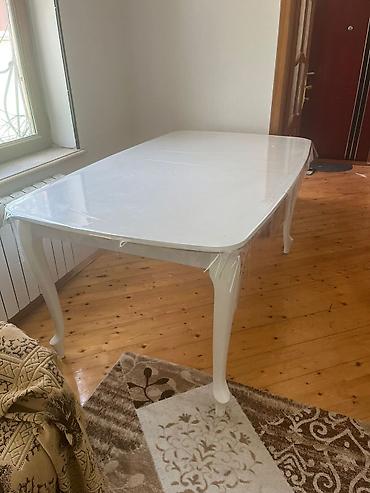 bellona az: Qonaq otağı üçün, İşlənmiş, Açılan, Dördbucaq masa, 6 stul — 2