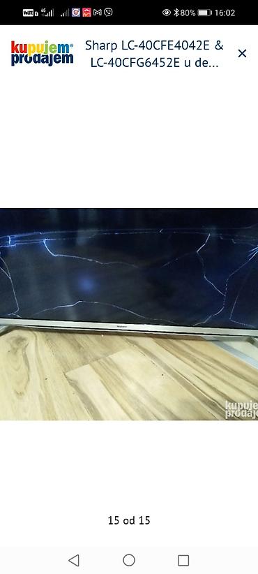 Televizori: Sharp LCD televizor, modeli LC-40CFE4042E i LC-40CFG6452E - Ekran: 40 — 8