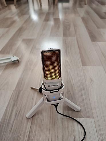 simli: USB kondensator mikrofon dəsti – Zealsound (ağ) Paketdə: - USB — 6