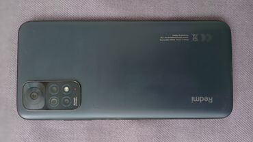купить телефоны в бишкеке: Xiaomi, Redmi Note 11, Б/у, 128 ГБ, цвет - Черный