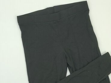 legginsy damskie ocieplane futerkiem: Leggings, H&M, M (EU 38), condition - Very good