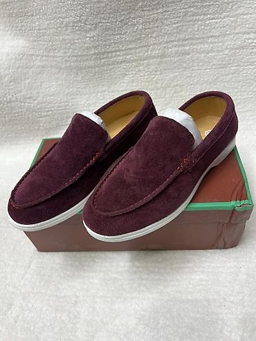 замшевые: Мужские туфли, 39, 40, 41, Loro Piana, Новый, цвет - Черный — 4