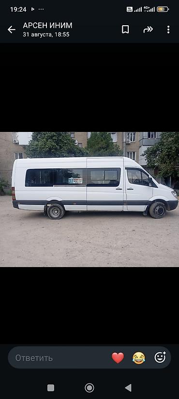 мерседес 124 2 6: Mercedes-Benz Спринтер: 2009 г., 2.7 л, Кол менен иштөөчү, Дизель, Бус — 3