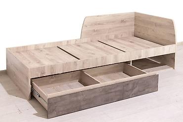 bunk bed: Односпальная кровать, Новый, С ящиком для хранения, В рассрочку, длина - 205 см — 6