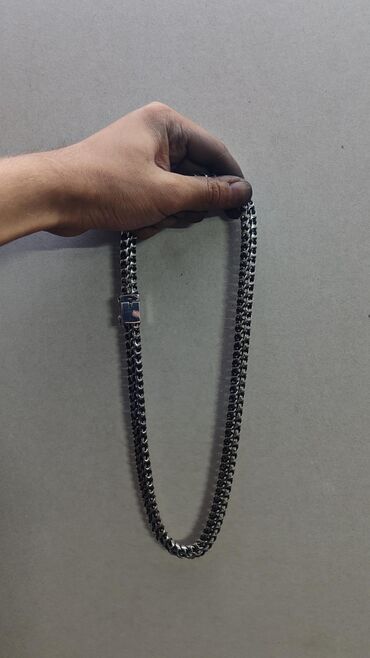 Серебряные цепочки: Цепь "Мегапитон" Серебро 925 проба Вес 75 Грамм Длина 55 см Ширина 9.5 — 12