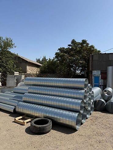 ofis masa aksesuarları: Spiral hava kanalları – sinklənmiş poladdan Məhsul təsviri: - — 1