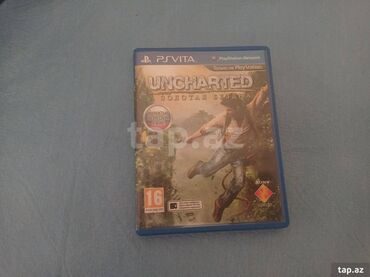 Oyun diskləri və kartricləri: "Uncharted Golden Abyss" oyunu originaldır.
PS VİTA üçündür