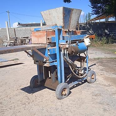 Производство кирпичей: Полуавтомат Тоо-кирпич чыгарган пресс станок сатылат. Саманблок — 7