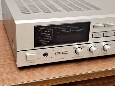 Pojačala i prijemnici: DENON DRA-350 stereo risiver - Klasičan srebrni front sa velikim — 7