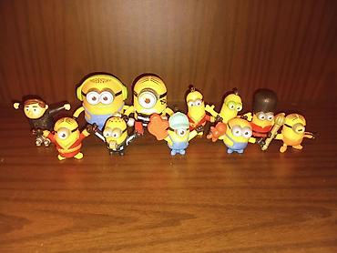 toy sacları: Heresinin ayri qiymeti var Minions kolleksiya fiqurları seti - — 1