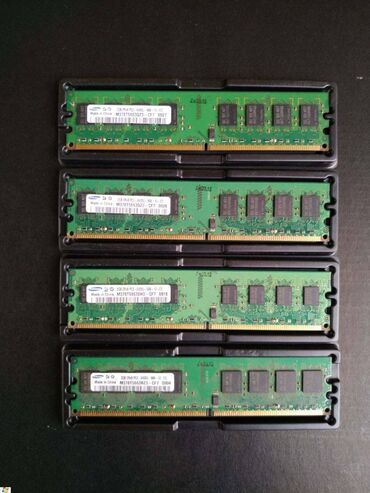 Оперативная память (RAM): Оперативная память, Новый, Samsung, 2 ГБ, DDR2, 800 МГц, Для ПК