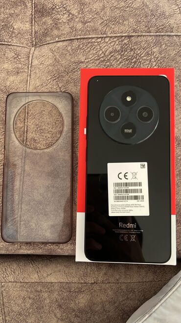 компьютер талас: Redmi, Redmi 14C, Колдонулган, 128 ГБ, түсү - Кара, 2 SIM