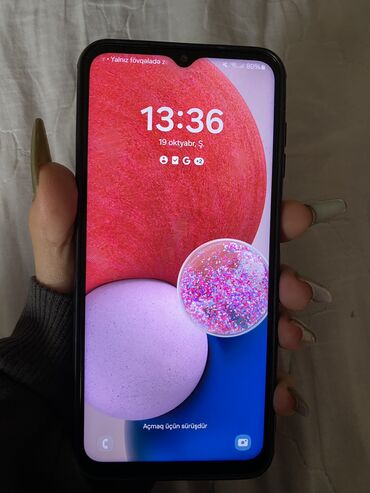 samsunq a80: Samsung Galaxy A13, 64 GB, rəng - Göy, Sensor, Barmaq izi, İki sim kartlı