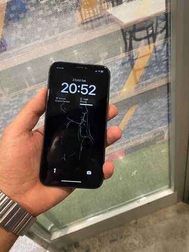 Mobil telefon və aksesuarlar: IPhone 11, 64 GB, Black Titanium, Simsiz şarj, Face ID