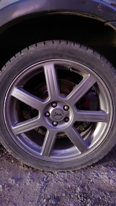 Диски: Диски R 18 Subaru, Комплект, отверстий - 5, Б/у